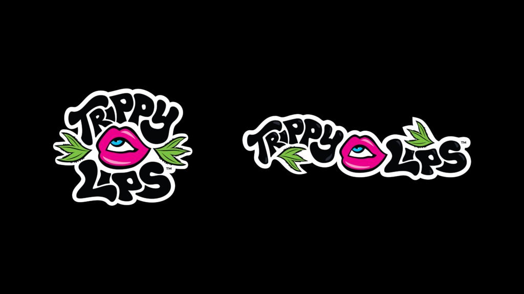 Trippy Lips Logos Side by Side